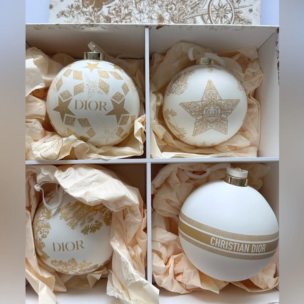 Dior | Holiday | Christian Dior Star Ornaments New In Box | Poshmark